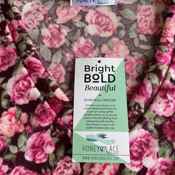 NWT HONEY & LACE PIPHANY HIGHLAND PULLOVER SWEATER - Picture 3 of 8